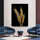 Quadro Ramo De Trigo Blackout