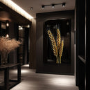 Quadro Ramo De Trigo Blackout