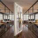 Quadro Ramo De Trigo Fundo White