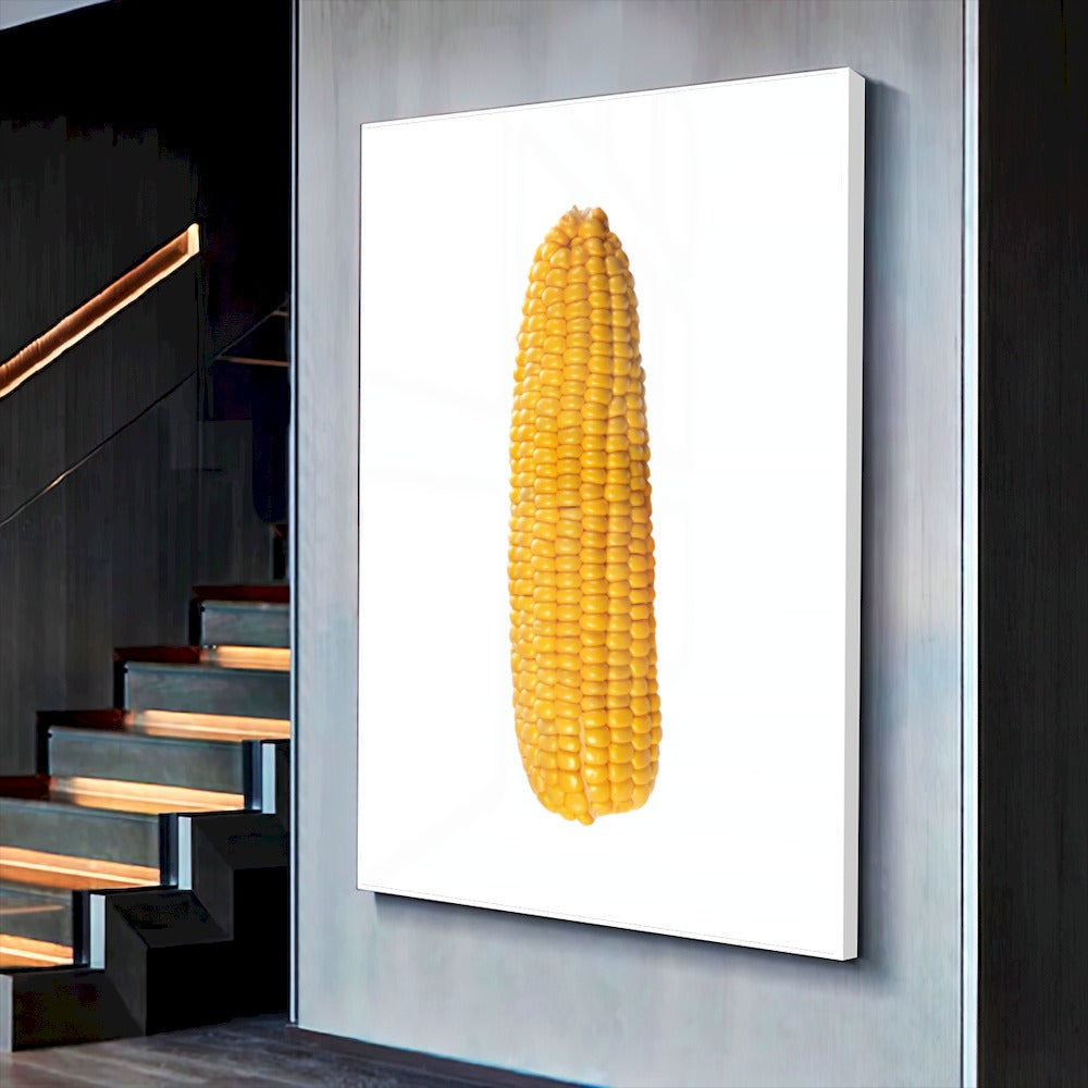 Quadro Milho Fundo White