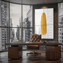 Quadro Milho Fundo White