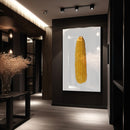 Quadro Milho Fundo White