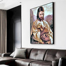 Quadro Jesus E O Cordeiro