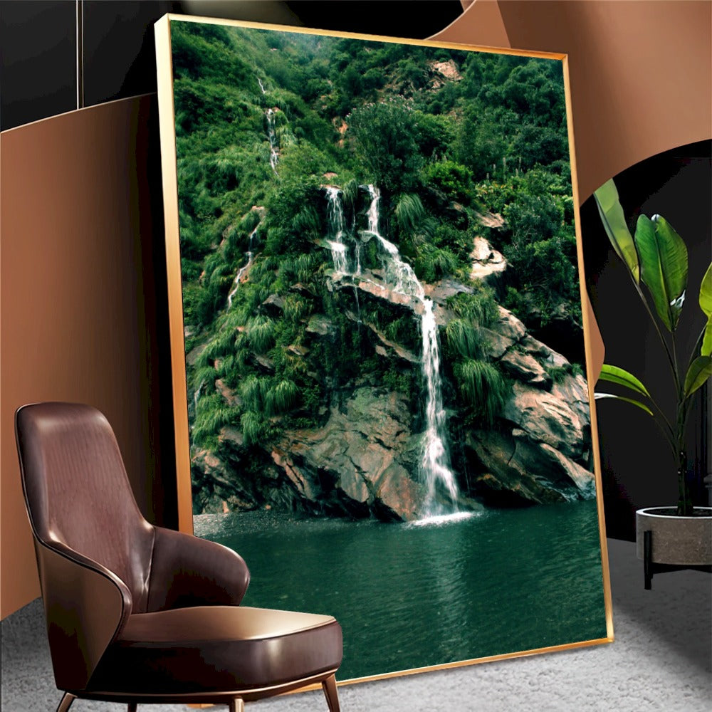 Quadro Cachoeira Na Amazônia