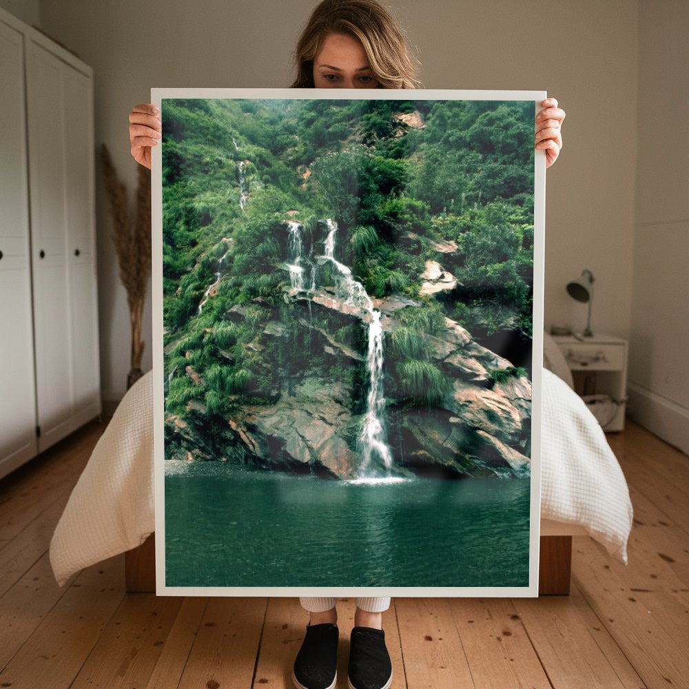 Quadro Cachoeira Na Amazônia