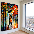 Quadro Casal Apaixonado Na Praça Arte Moderna