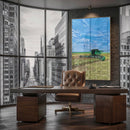 Quadro Colheita De Milheto