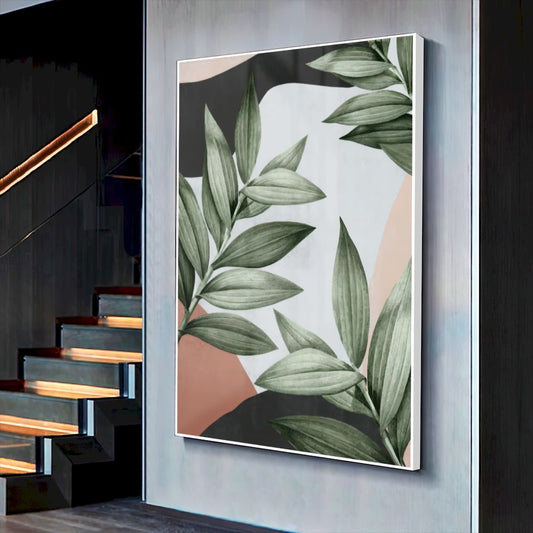 Quadro Decorativo Abstrato Tom Natural