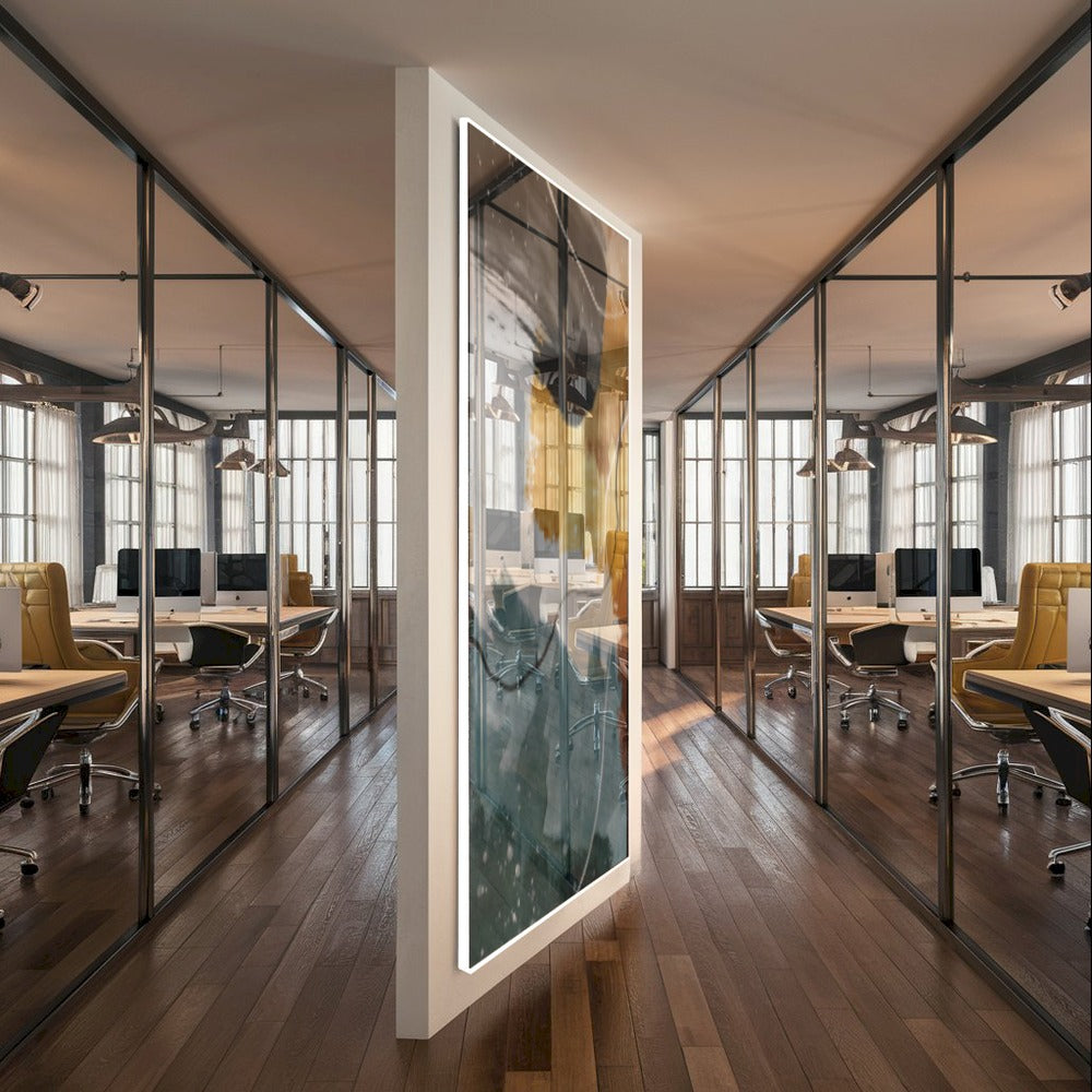 Quadro Decorativo Traços Modernos De Luz