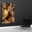 Quadro Dourado Atrai Riqueza