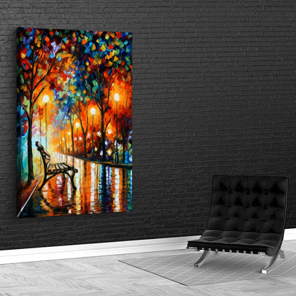 Quadro Pintura Parque