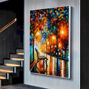 Quadro Pintura Parque