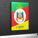 Quadro Rio Grande Do Sul é Agro