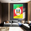 Quadro Rio Grande Do Sul é Agro