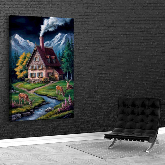 Quadro Rancho De Interior