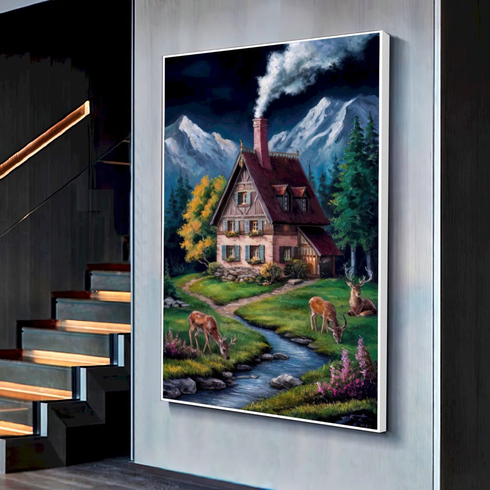 Quadro Rancho De Interior