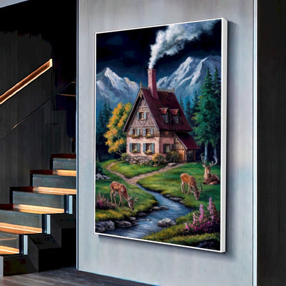 Quadro Rancho De Interior