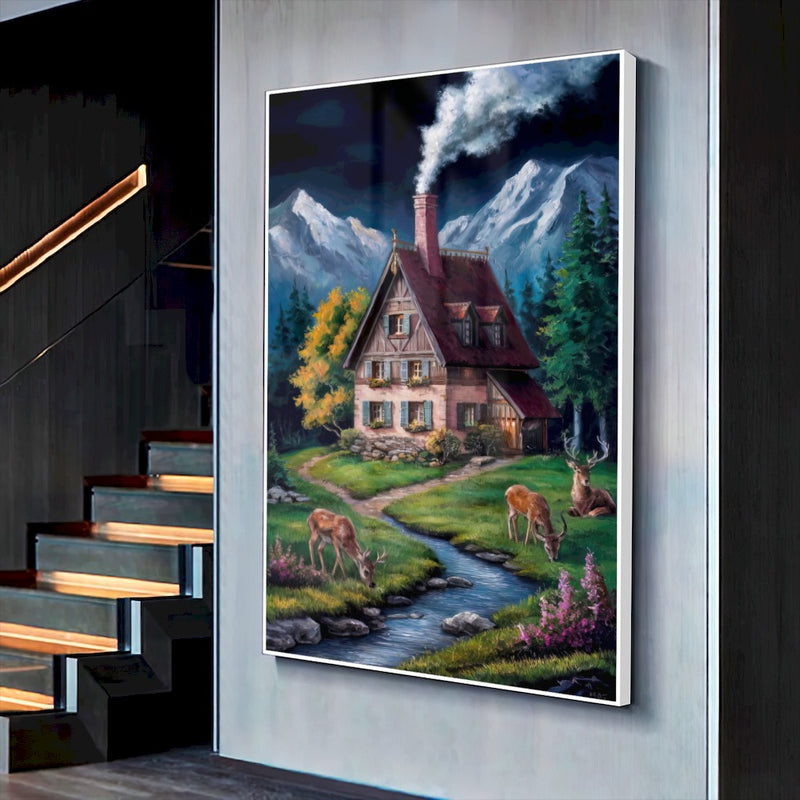 Quadro Rancho De Interior