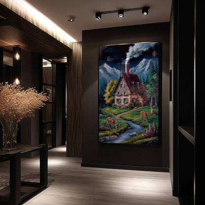 Quadro Rancho De Interior