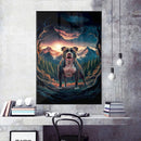 Quadro Pit Bull Pintura