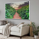 Quadro Plantação De Café