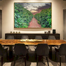 Quadro Plantação De Café