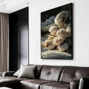 Quadro Pintura Capulho De Algodão