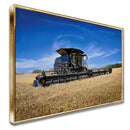 Quadro Colheitadeira Mf Preta