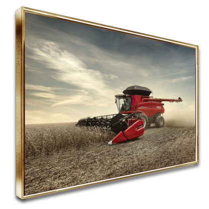 Quadro Colheita De Grãos