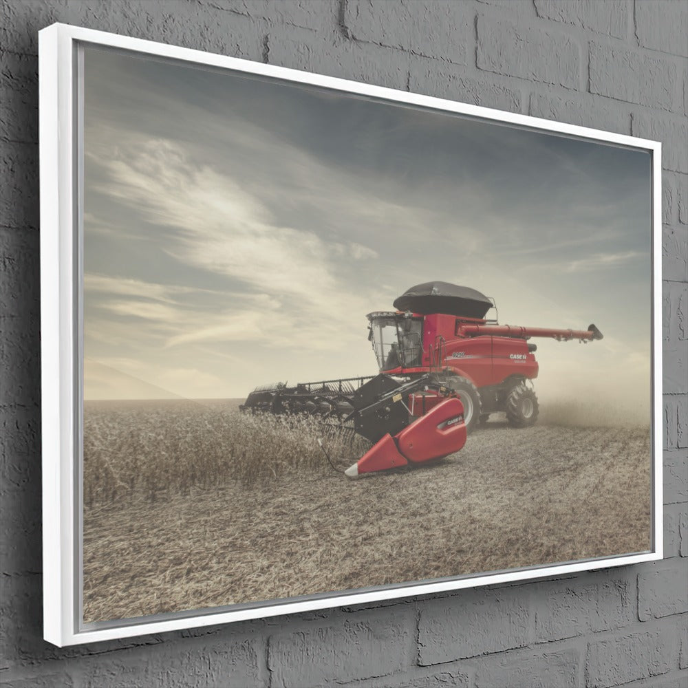 Quadro Colheita De Grãos
