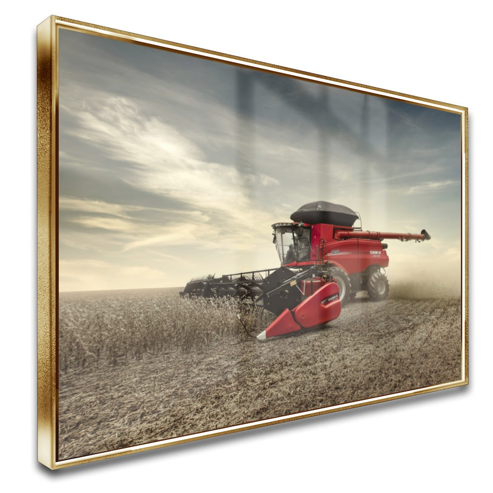 Quadro Colheita De Grãos