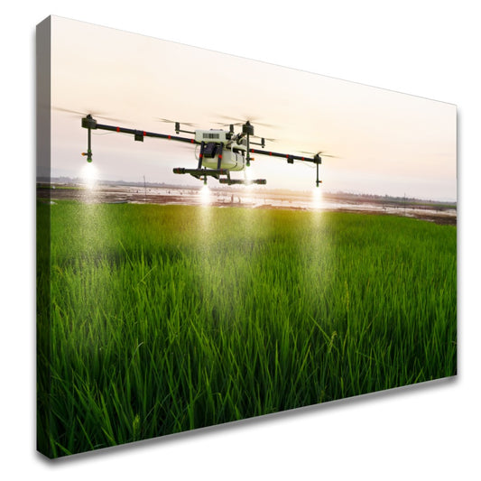 Quadro Pulverização Via Drone