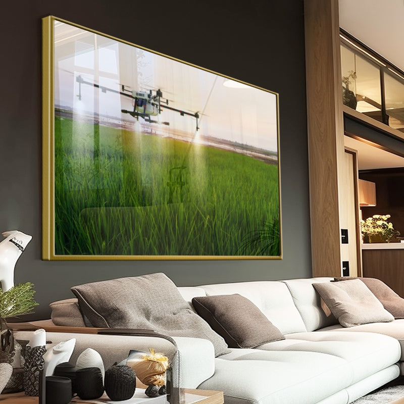 Quadro Pulverização Via Drone