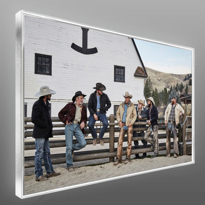 Quadro Vaqueiros Rancho Yellowstone