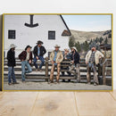 Quadro Vaqueiros Rancho Yellowstone