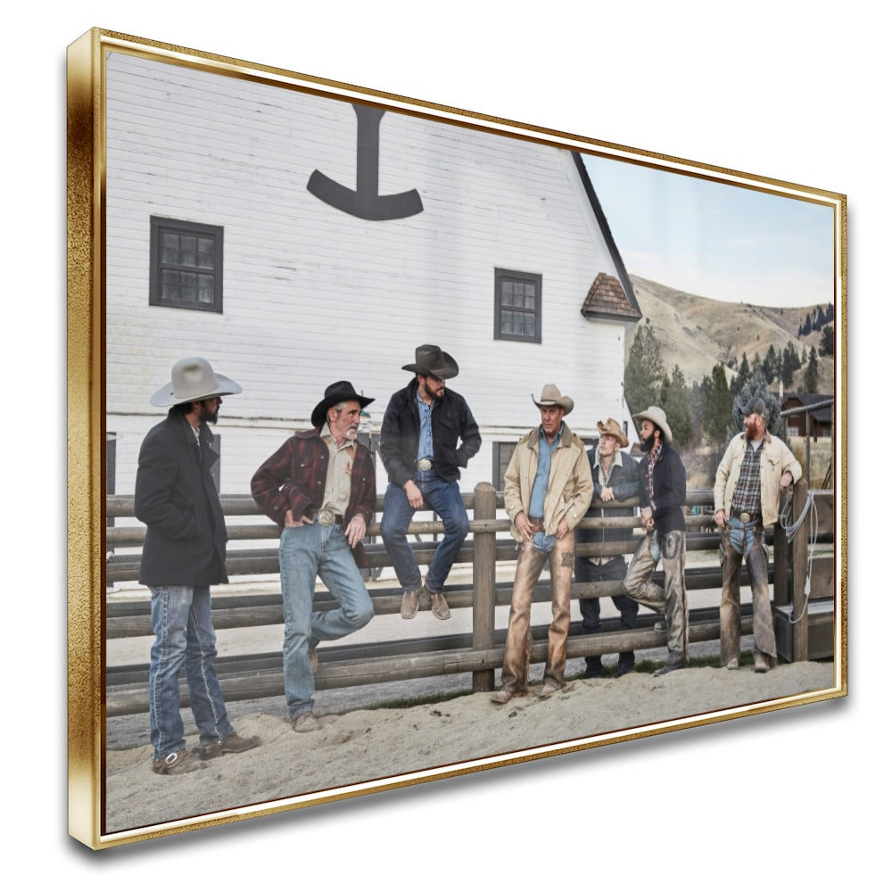 Quadro Vaqueiros Rancho Yellowstone