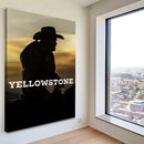Quadro Personagem Yellowstone Cavalgando