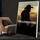 Quadro Personagem Yellowstone Cavalgando
