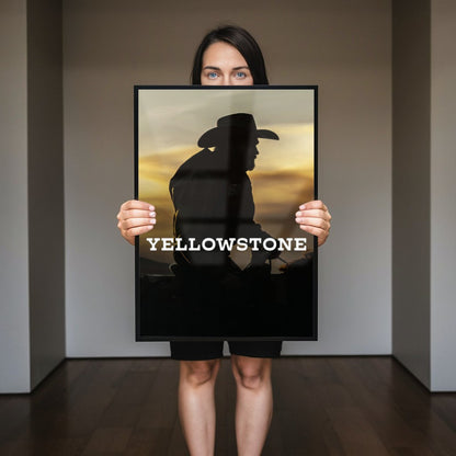 Quadro Personagem Yellowstone Cavalgando