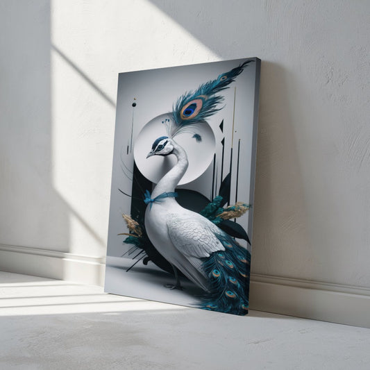 Quadro Decorativo Pavão