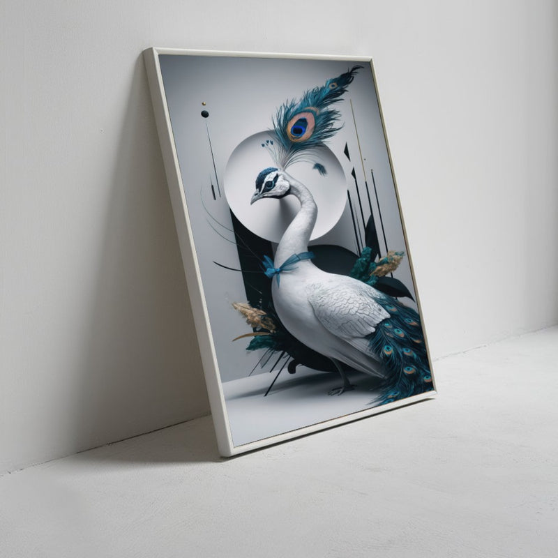 Quadro Decorativo Pavão