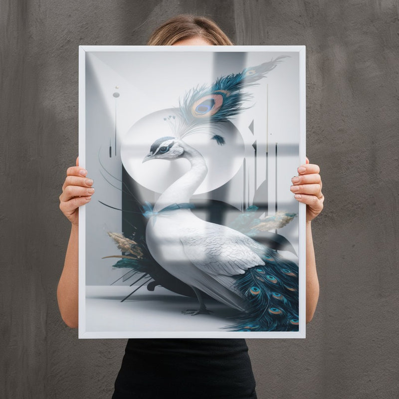 Quadro Decorativo Pavão