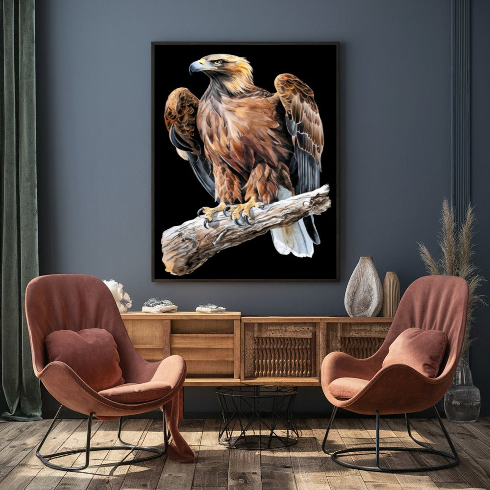 Quadro Poderoso Gavião Blackout