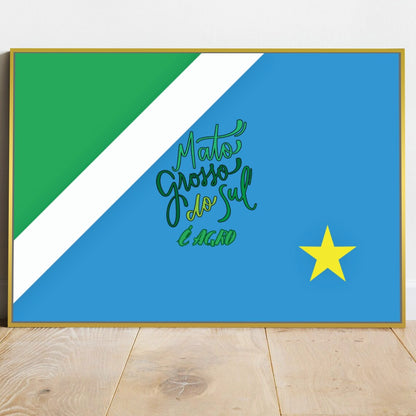 Quadro Mato Grosso Do Sul É Agro