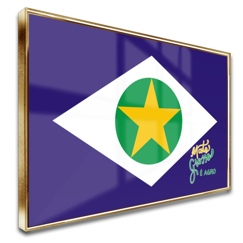 Quadro Mato Grosso É Agro