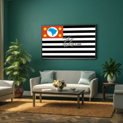Quadro São Paulo É Agro