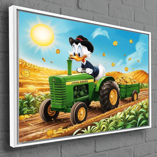 Quadro Tio Patinhas Fazendeiro