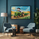 Quadro Tio Patinhas Fazendeiro