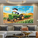 Quadro Tio Patinhas Fazendeiro