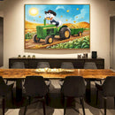 Quadro Tio Patinhas Fazendeiro